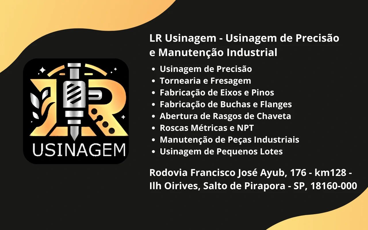 LR Usinagem – Usinagem de Precisão e Manutenção Industrial
